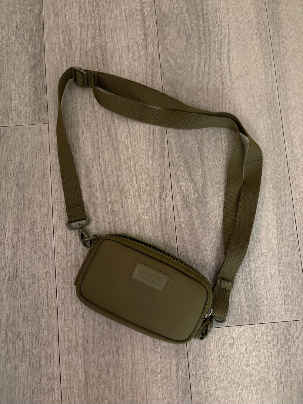Dagne Dover Olive Mini Crossbody Bag